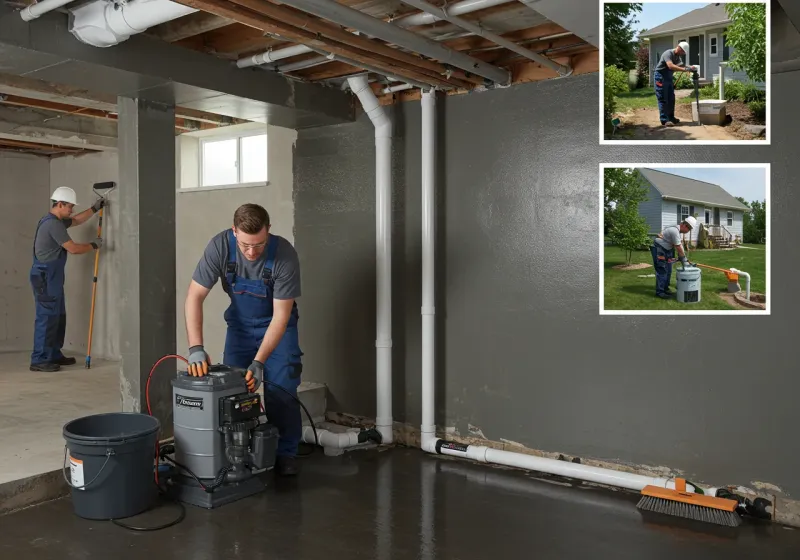 Basement Waterproofing and Flood Prevention process in Mayflower Village, CA